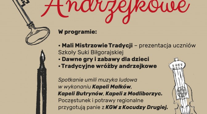 Spotkanie Andrzejkowe w Kocudzy